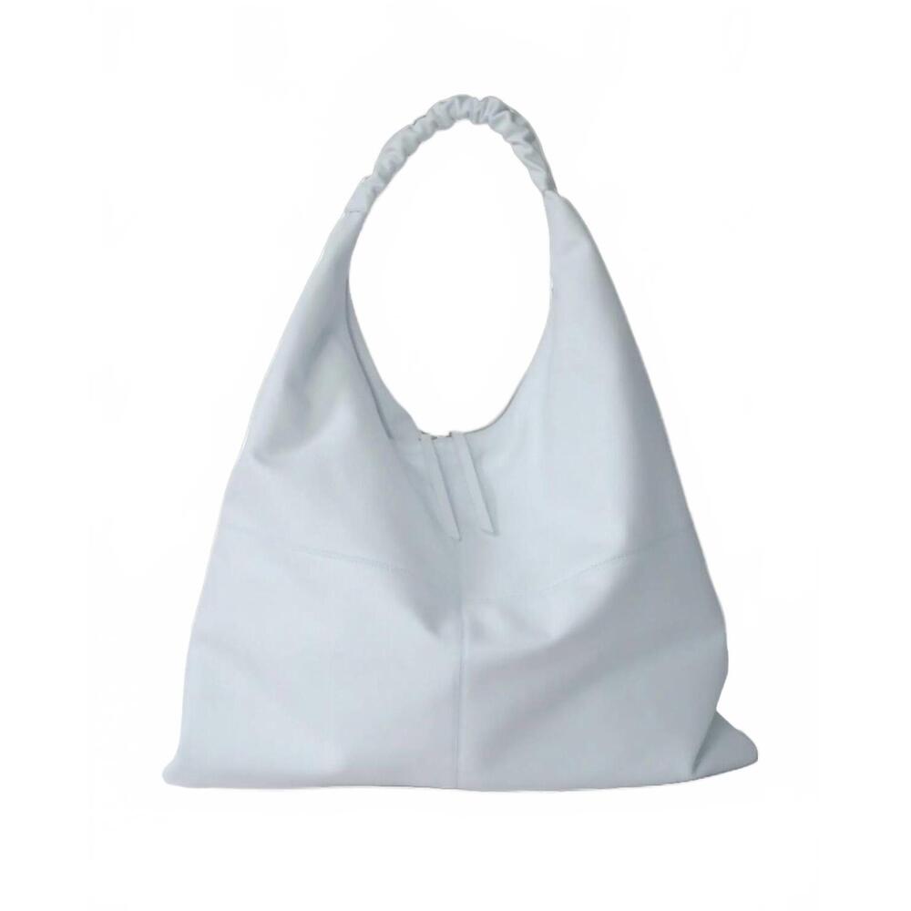 NEW BERGE women's mini hobo bag in white